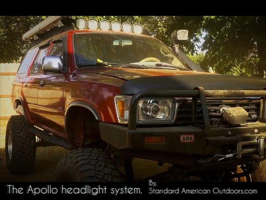 Lifted 2nd gen Toyota 4Runner build by Standard American Outdoors